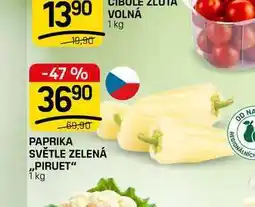 Flop PAPRIKA SVĚTLE ZELENÁ ,,PIRUET nabídka
