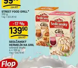 Flop SEDLČANSKÝ HERMELÍN NA GRIL vybrané druhy nabídka