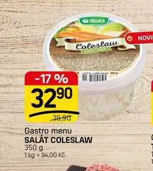 Flop SALÁT COLESLAW nabídka
