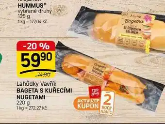 Flop BAGETA S KUŘECÍMI NUGETAMI nabídka