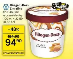 Tesco Häagen-Dazs Zmrzlina nabídka