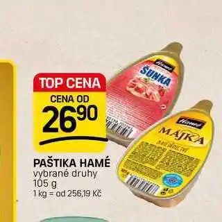 Flop PAŠTIKA HAMÉ vybrané druhy nabídka