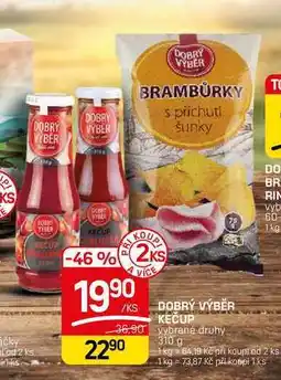 Flop DOBRÝ VÝBĚR KEČUP vybrané druhy nabídka