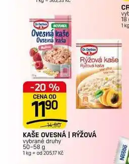 Flop KAŠE OVESNÁ | RÝŽOVÁ vybrané druhy nabídka
