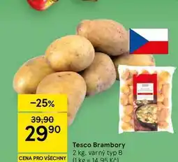 Tesco Tesco Brambory, 2 kg, varný typ B nabídka