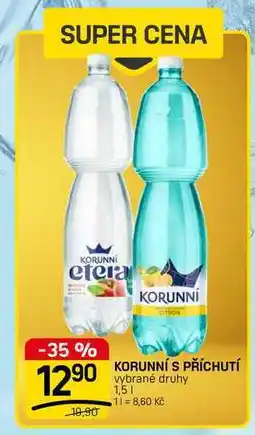 Flop KORUNNÍ S PŘÍCHUTÍ vybrané druhy nabídka