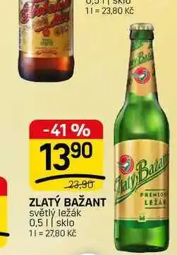 Flop ZLATÝ BAŽANT světlý ležák nabídka