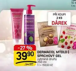 Flop DERMACOL MÝDLO | SPRCHOVÝ GEL vybrané druhy nabídka