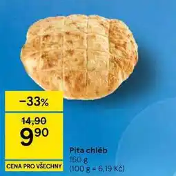 Tesco Pita chléb nabídka