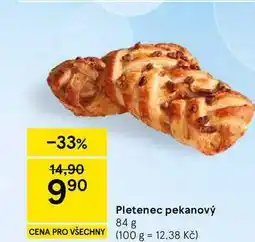 Tesco Pletenec pekanový nabídka
