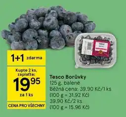 Tesco Tesco Borůvky nabídka