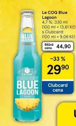 Tesco Le COQ Blue Lagoon 4,7% nabídka
