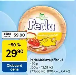 Tesco Perla Máslová příchuť nabídka