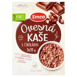 Tesco Emco Ovesná kaše 5x55g, vybrané druhy 275g nabídka