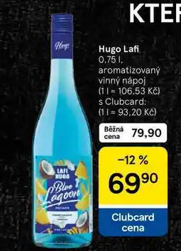 Tesco Hugo Lafi, 0.75 l, aromatizovaný vinný nápoj nabídka
