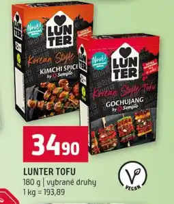 Terno Lunter tofu nabídka