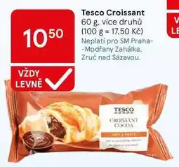 Tesco Tesco Croissant, 60 g, více druhů nabídka