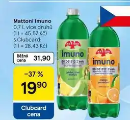 Tesco Mattoni Imuno, 0,7 l, více druhů nabídka