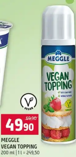 Terno Meggle vegan topping nabídka
