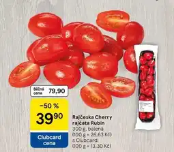Tesco Rajčeska Cherry rajčata Rubín nabídka