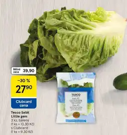 Tesco Tesco Salát Little gem, 3 ks. balený nabídka