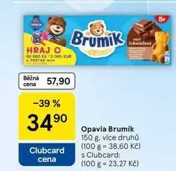 Tesco Opavia Brumík, 150 g, více druhů nabídka