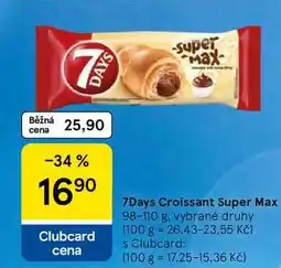 Tesco 7Days Croissant Super Max nabídka