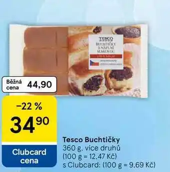Tesco Tesco Buchtičky, 360 g, více druhů nabídka