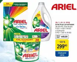 Tesco Ariel Prací prostředek, 38-63 PD, více druhů nabídka