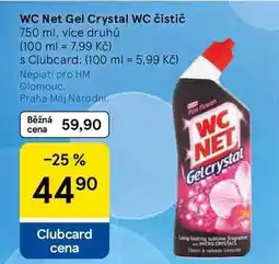Tesco WC Net Gel Crystal WC čistič nabídka
