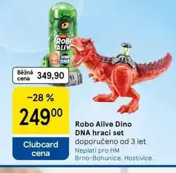 Tesco Robo Alive Dino DNA hraci set nabídka