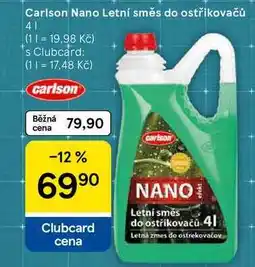 Tesco Carlson Nano Letní směs do ostřikovačů nabídka
