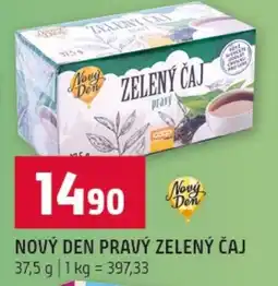 Terno Nový den pravý zelený čaj nabídka
