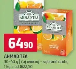 Terno Ahmad Tea nabídka