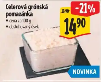 Albert Celerová grónská pomazánka nabídka