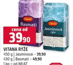 Terno Vitana rýže nabídka
