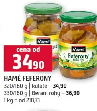 Terno Hamé feferony nabídka