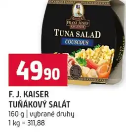 Terno F. J. kaiser tuňákový salát nabídka