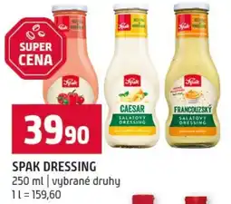 Terno Spak dressing nabídka