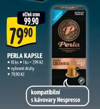 Albert PERLA Kapsle nabídka