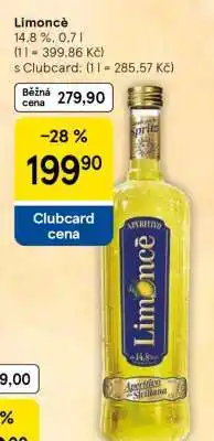 Tesco Limoncé nabídka