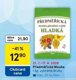 Tesco Předměřická Mouka nabídka