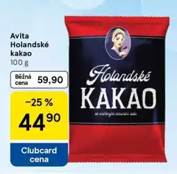 Tesco Avita Holandské kakao nabídka