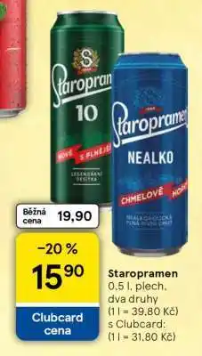 Tesco Staropramen nabídka