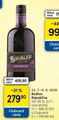 Tesco Božkov Republica nabídka