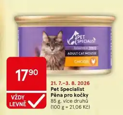 Tesco Pet Specialist Pěna pro kočky nabídka