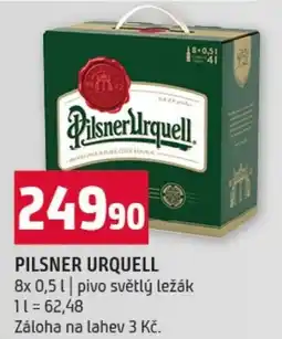 Terno Pilsner Urquell nabídka