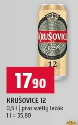 Terno Krušovice 12 nabídka