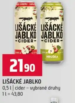 Terno Lišácké jablko nabídka