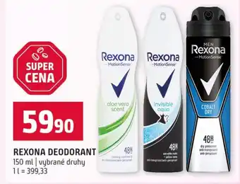 Terno Rexona deodorant nabídka